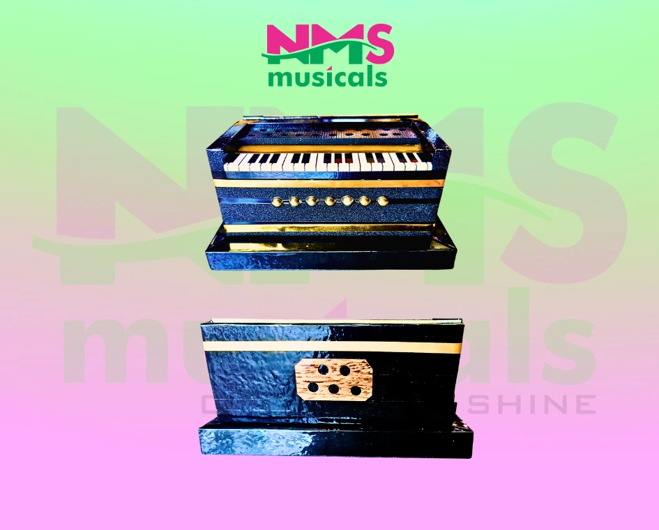 Wooden Miniature Harmonium Musical Instrument from NMS Musicals