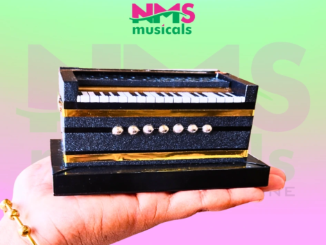 Wooden Miniature Harmonium Musical Instrument from NMS Musicals