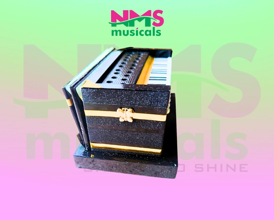 Wooden Miniature Harmonium Musical Instrument from NMS Musicals