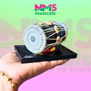 Wooden Miniature Mirdangam Musical Instrument from NMS Musicals