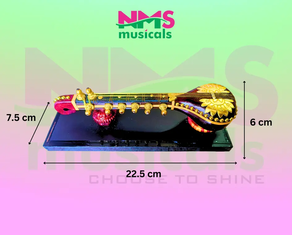 Miniature Sitar Musical Instrument from NMS Musicals