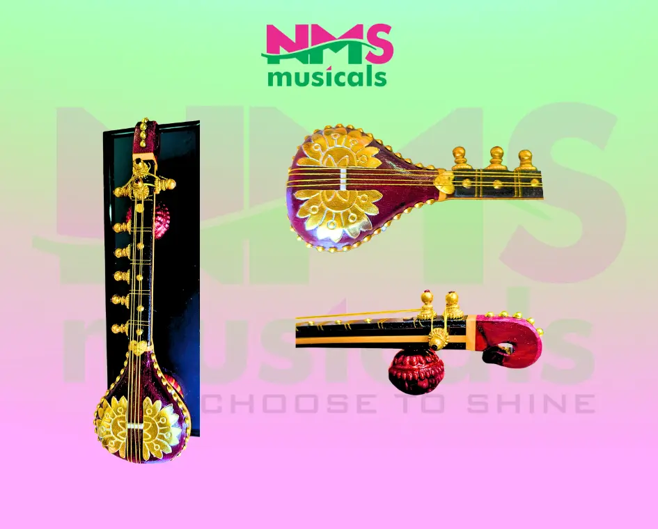 Miniature Sitar Musical Instrument from NMS Musicals