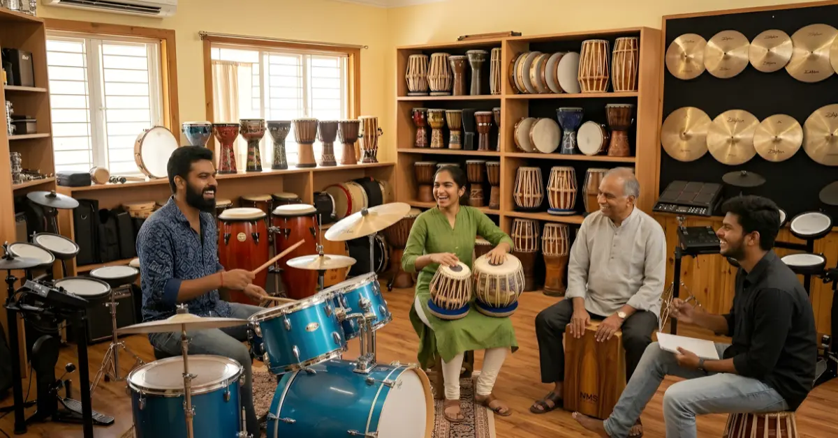 choosing the right percussion instruments for band india 1