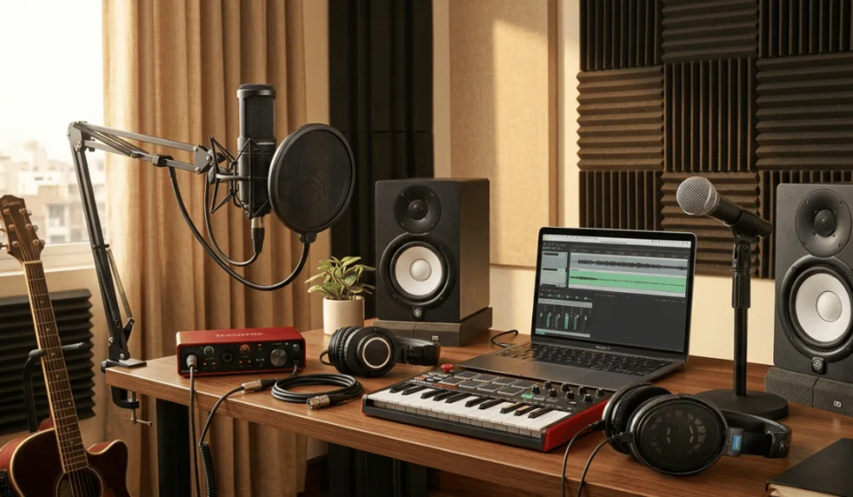 Best Music Equipment for Recording at Home