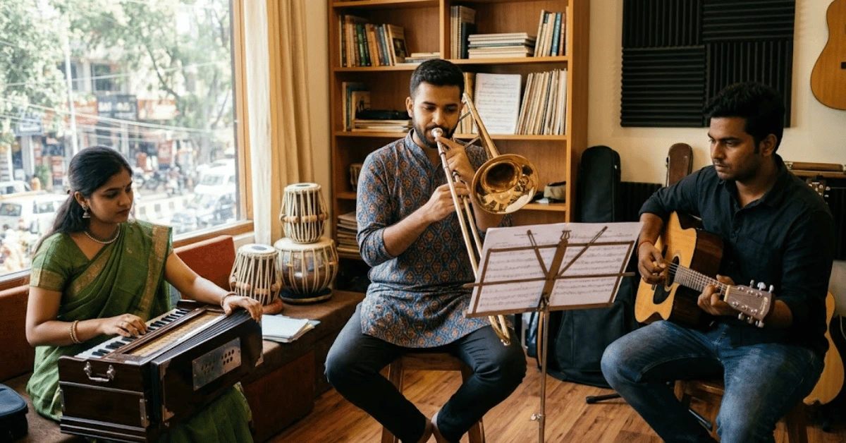 Trombone in Indian Marching Bands Power, Sound & Style