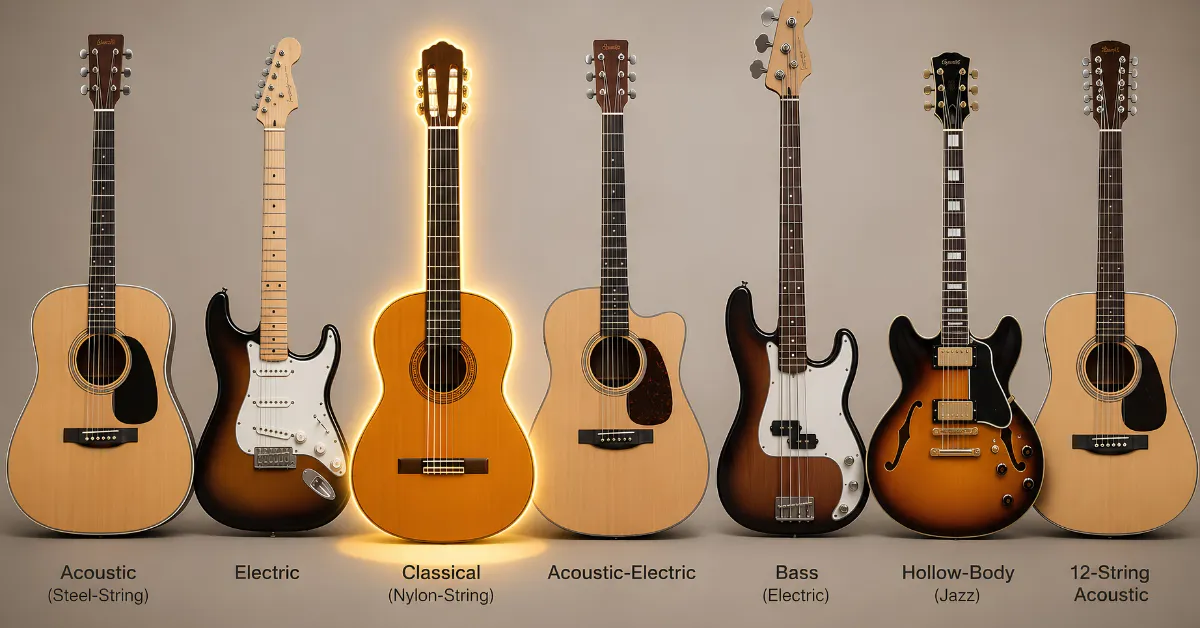 Choosing the Right Guitar for Classical Music Ultimate Guide 2