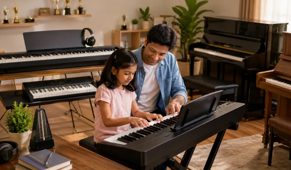 Piano for Child Future Investment Builds Powerful Success