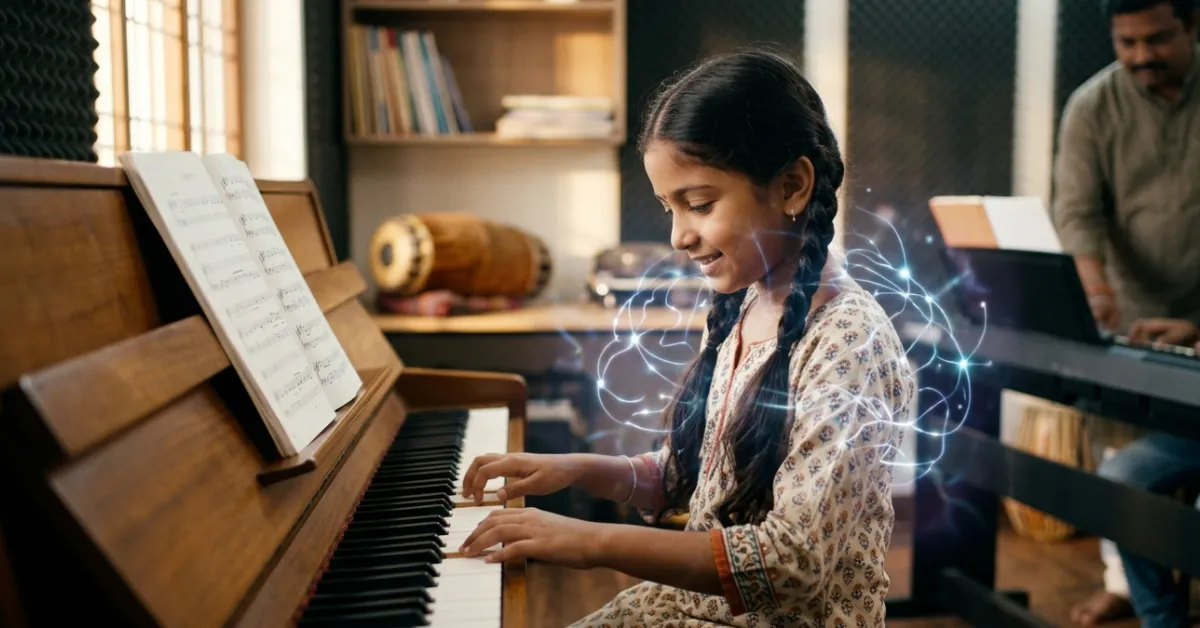 Piano for Child Future Investment Builds Powerful Success